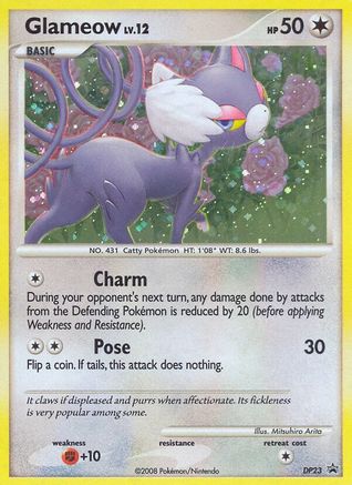 Glameow - DP23/56 - Diamond and Pearl Promos Holofoil