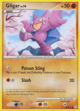 Gligar (95)/146 - Legends Awakened Reverse Holofoil