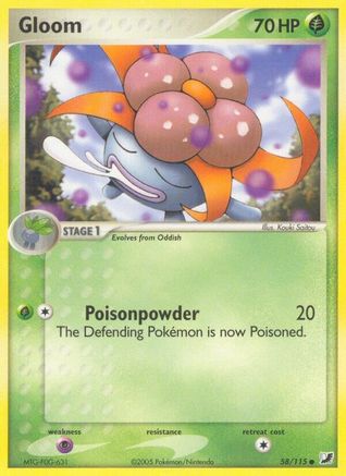 Gloom/115 - Unseen Forces Reverse Holofoil