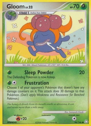 Gloom (96)/146 - Legends Awakened Reverse Holofoil