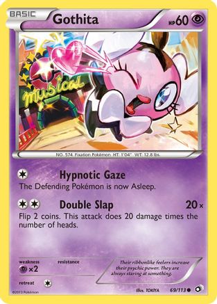 Gothita (69) 69/113 - Legendary Treasures Reverse Holofoil
