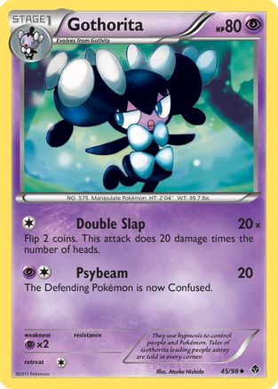 Gothorita (45)/98 - Emerging Powers Reverse Holofoil