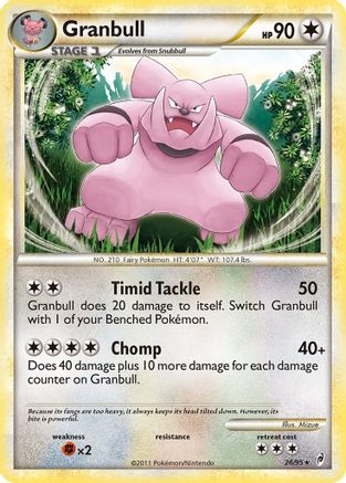 Granbull/95 - Call of Legends Reverse Holofoil