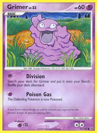Grimer/127 - Platinum