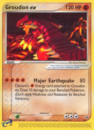 Groudon ex - 002 (Nintendo Power Magazine)/40 - Nintendo Promos