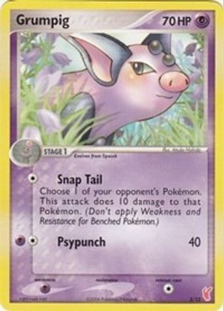 Grumpig/12 - EX Trainer Kit 2 Plusle & Minun