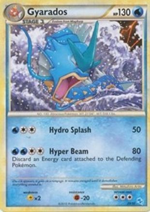 Gyarados (#20 Non-Holo) - HGSS Trainer Kit Gyarados & Raichu