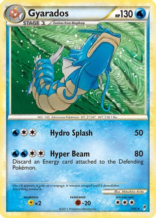 Gyarados/95 - Call of Legends Holofoil