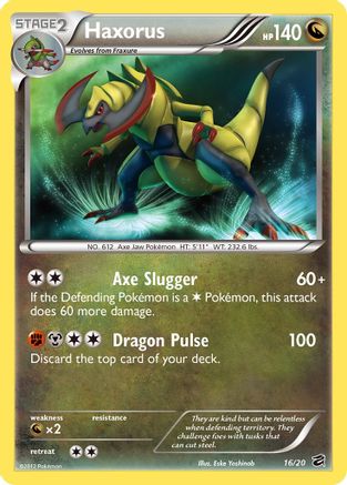 Haxorus/20 - Dragon Vault Holofoil