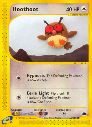 Hoothoot/144 - Skyridge Reverse Holofoil