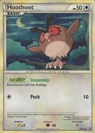 Hoothoot - HGSS05/25 - HGSS Promos Holofoil