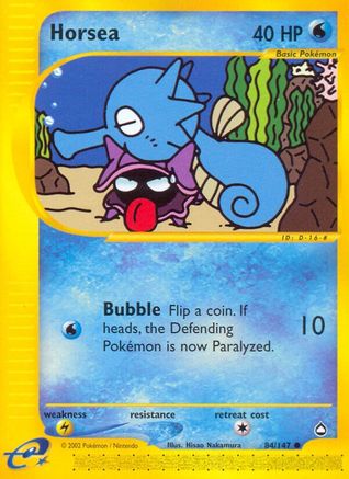 Horsea (84) 84/147 - Aquapolis