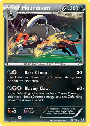 Houndoom/101 - Plasma Blast Holofoil
