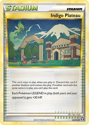 Indigo Plateau 86/102 - Triumphant Reverse Holofoil