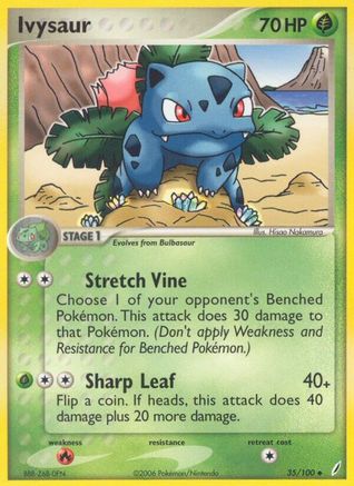 Ivysaur - 035/100/100 - Crystal Guardians