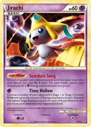 Jirachi/95 - Unleashed Holofoil