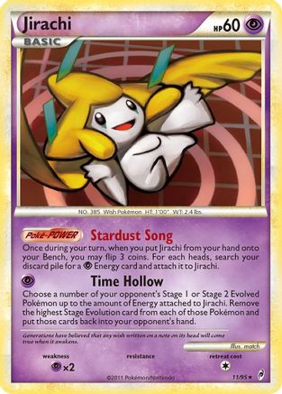 Jirachi/95 - Call of Legends Reverse Holofoil