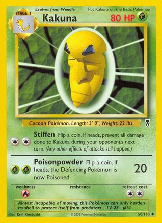 Kakuna/110 - Legendary Collection Reverse Holofoil