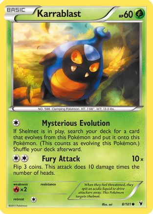 Karrablast/101 - Noble Victories Reverse Holofoil