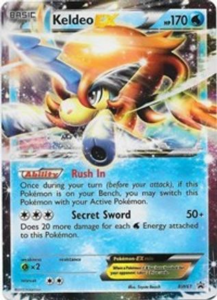 Keldeo EX - BW61/101 - Black and White Promos Holofoil