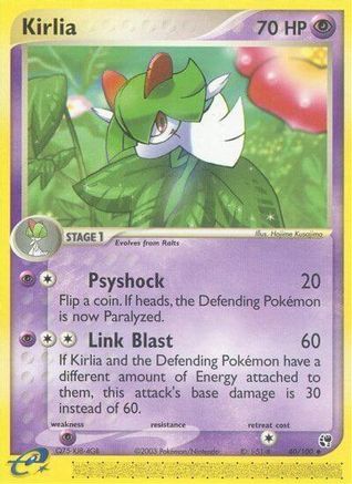 Kirlia/100 - Sandstorm Reverse Holofoil