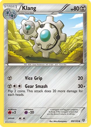 Klang/135 - Plasma Storm Reverse Holofoil