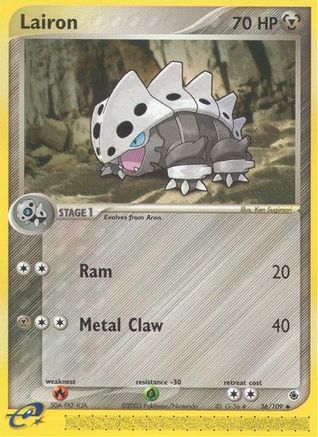Lairon - 36/109/109 - Ruby and Sapphire Reverse Holofoil