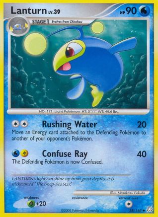 Lanturn (58)/146 - Legends Awakened Reverse Holofoil