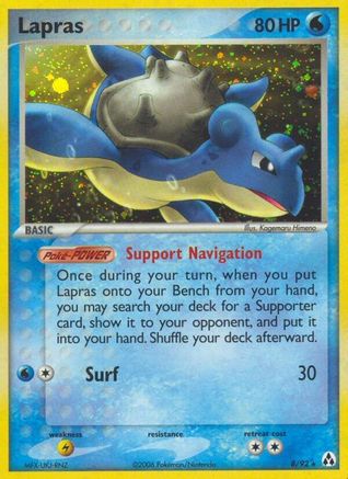 Lapras/92 - Legend Maker Reverse Holofoil
