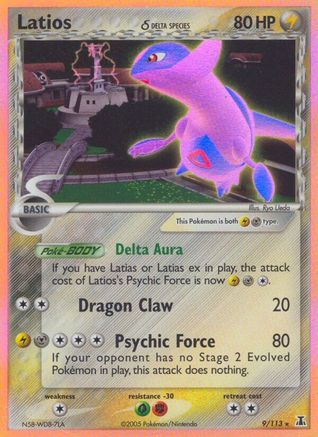 Latios (Delta Species) 9/113 - Delta Species