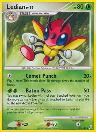 Ledian/146 - Legends Awakened Reverse Holofoil
