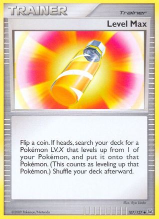 Level Max/127 - Platinum Reverse Holofoil