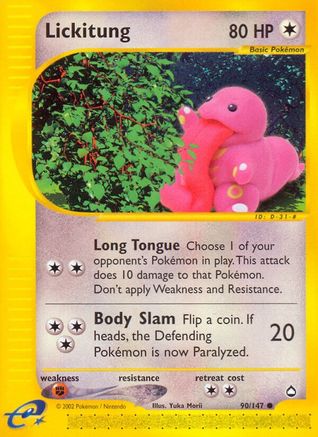 Lickitung/147 - Aquapolis