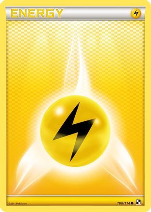 Lightning Energy/114 - Black and White