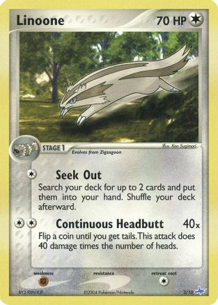 Linoone/10 - EX Trainer Kit 1 Latias & Latios