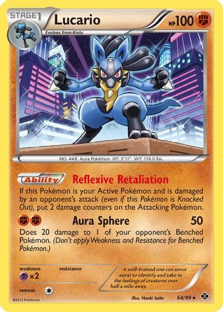 Lucario/99 - Next Destinies Holofoil
