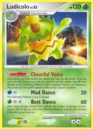 Ludicolo/127 - Platinum