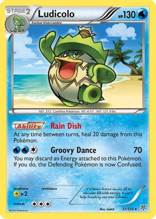 Ludicolo/135 - Plasma Storm