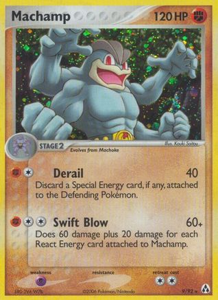 Machamp/92 - Legend Maker Reverse Holofoil
