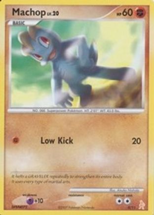 Machop - DP Trainer Kit Manaphy & Lucario