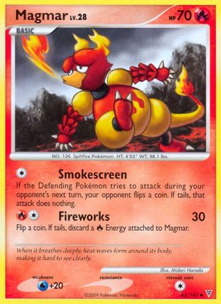 Magmar/147 - Supreme Victors Reverse Holofoil