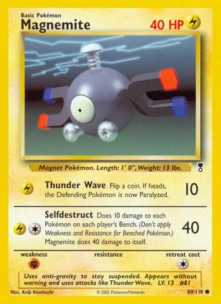 Magnemite/110 - Legendary Collection Reverse Holofoil