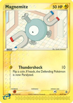 Magnemite - 63/97/97 - Dragon
