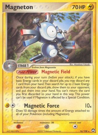 Magneton/108 - Power Keepers Reverse Holofoil