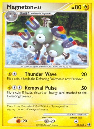 Magneton (43)/100 - Stormfront Reverse Holofoil