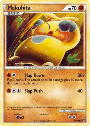 Makuhita 55/90 - Undaunted Reverse Holofoil