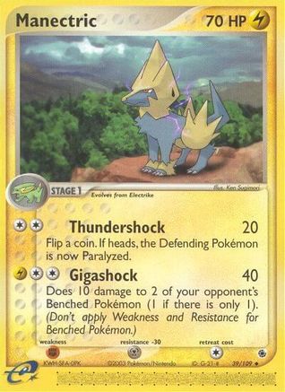 Manectric - 39/109/109 - Ruby and Sapphire