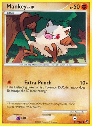 Mankey/147 - Supreme Victors Reverse Holofoil
