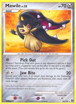 Mawile/106 - Great Encounters Reverse Holofoil