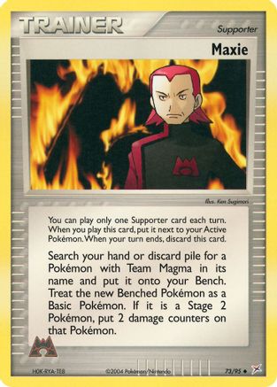 Maxie/95 - Team Magma vs Team Aqua